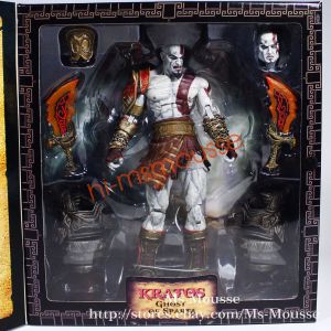 צעצועים ועוד צעצועים Neca God of War 3 Ultimate Kratos 7" Action Figure 1:12 Game Collection Toy New